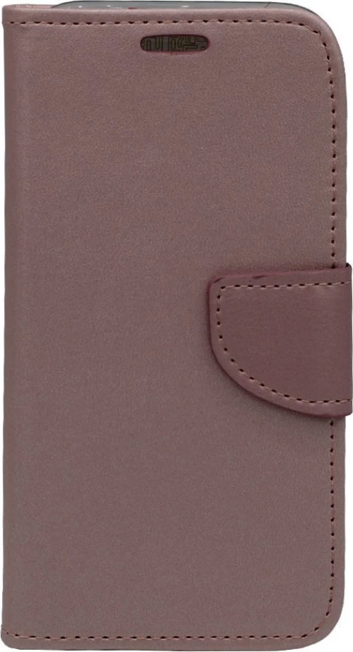 Θήκη flip με δυνατότητα STAND για Samsung S10 - ροζ χρυσό