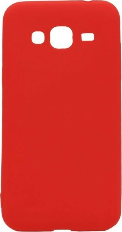 Θήκη σιλικόνης TPU Ultra Slim 0.3mm soft mat για Samsung J3 2016 - κόκκινο