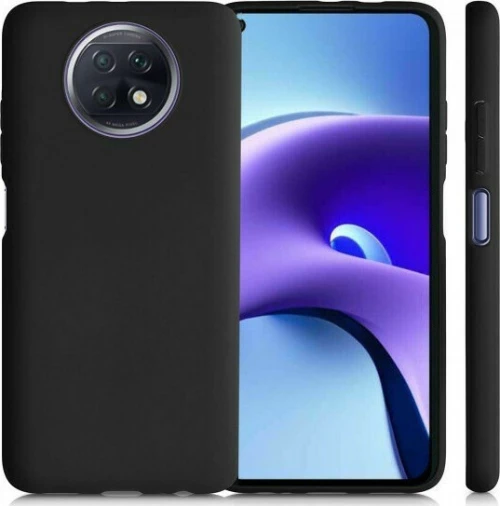 Θήκη σιλικόνης TPU Ultra Slim 0.3mm soft mat για Xiaomi Redmi Note 9T - μαύρο