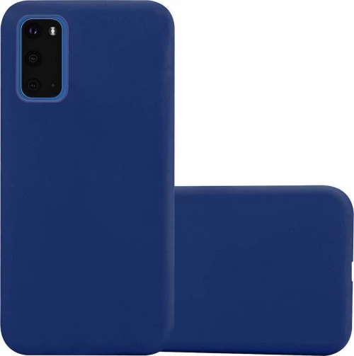 Θήκη Silky And Soft για Samsung S20 - μπλε