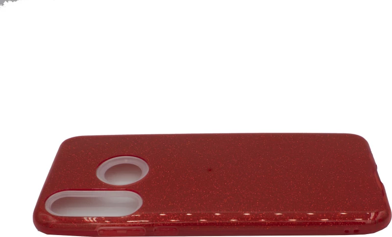 Θήκη TPU με αποσπώμενο Glitter για Huawei P30 Lite - κόκκινο