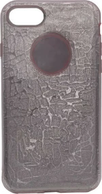 Θήκη TPU με αποσπώμενο ανάγλυφο σχέδιο για iPhone 7/8 -ροζ