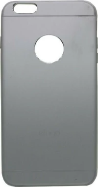 Θήκη σιλικόνης με μεταλλική πλάτη Elago για iPhone 6/6S Plus - ασημί