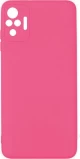 Xiaomi Redmi Note 10 Pro Silky and Soft Touch Finish Silicone Back Cover Case Fuchsia (oem)