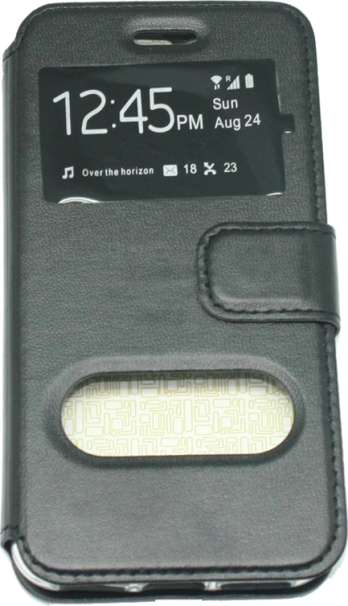 Flip Window Book Black (iPhone SE 2020/8/7)