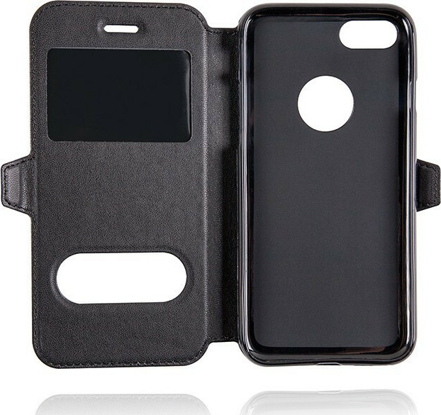 Flip Window Book Black (iPhone SE 2020/8/7)