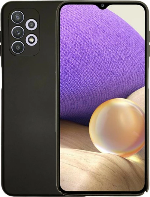 Θήκη Silky And Soft για Samsung Galaxy A32 5G - Μαύρο