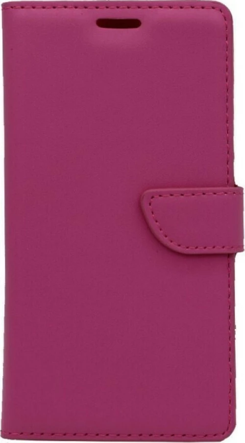 Θήκη flip με υποδοχή καρτών και δυνατότητα STAND για iPhone X/XS - ροζ