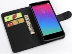 Wallet Δερματίνης Μαύρο (LG Spirit)