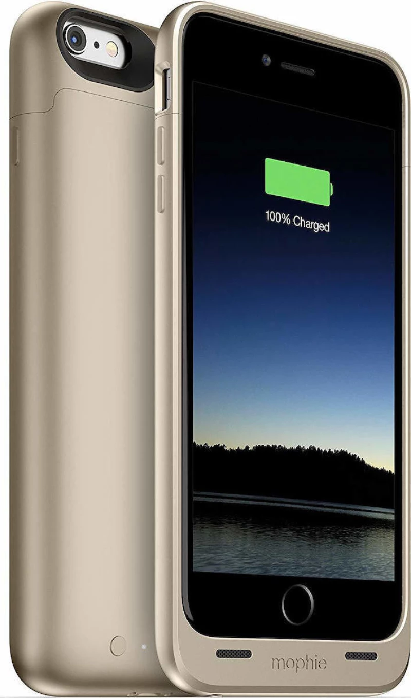 Θήκη Mophie juice pack για iPhone 6s PLUS και 6 Plus (2.600mAh) - ΧΡΥΣΟ - 3372_JP-IP6SP-GLD-A