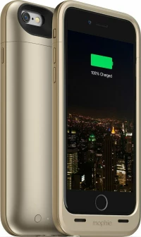 Θήκη Mophie juice pack plus για iPhone 6 (3,300mAh) - Gold White
