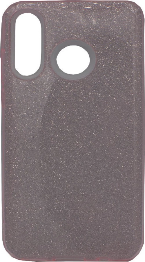 Θήκη TPU με αποσπώμενο Glitter για Huawei P30 Lite - ροζ