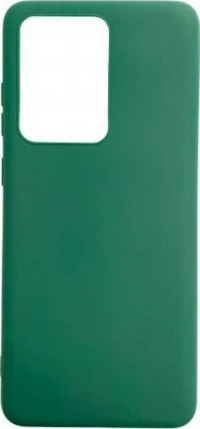 SILICONE CASE SOFT TOUCH SAMSUNG S20 ULTRA/S11 PLUS OLIVE GREEN 100.0609