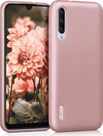 Xiaomi Mi A3 Mi CC9e - Slim Liquid Silicone Gel Rubber Case Soft Touch Back Cover Pink Sand (oem)