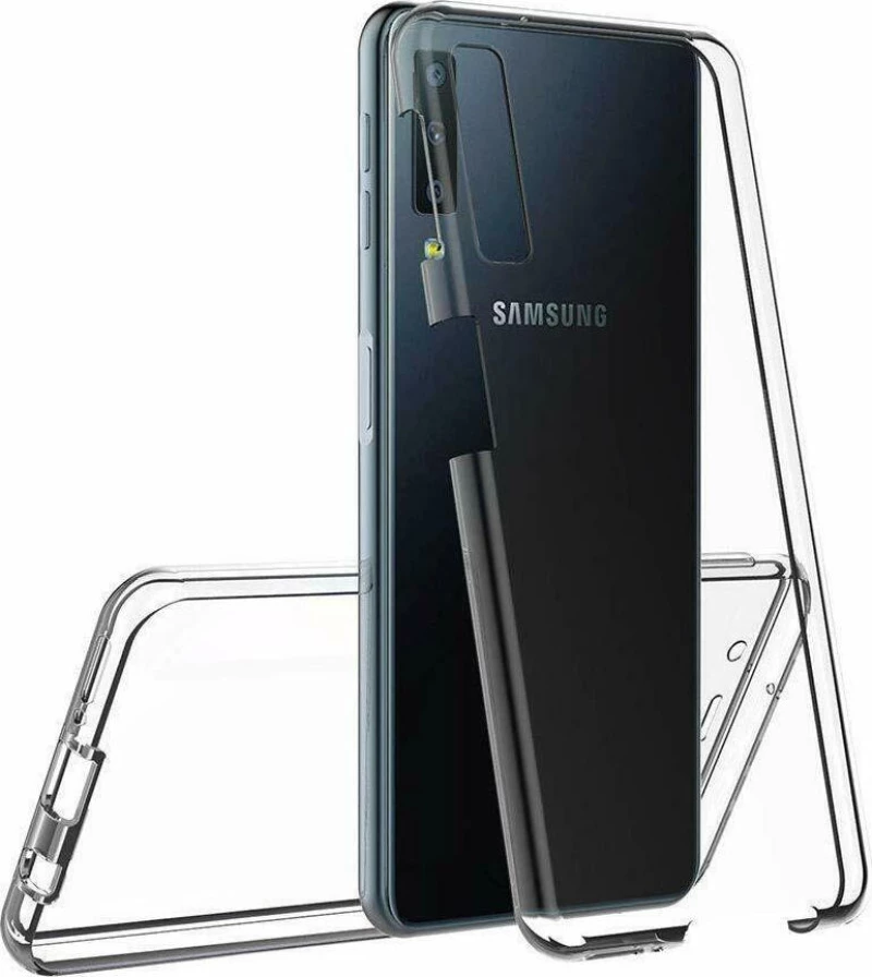 Samsung Galaxy A30 - 360 Degree Full Body Clear Soft TPU Case Cover Clear (oem)