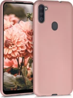 KW TPU Silicone Case Samsung Galaxy A11 - Metallic Rose Gold (52174.31) 52174.31