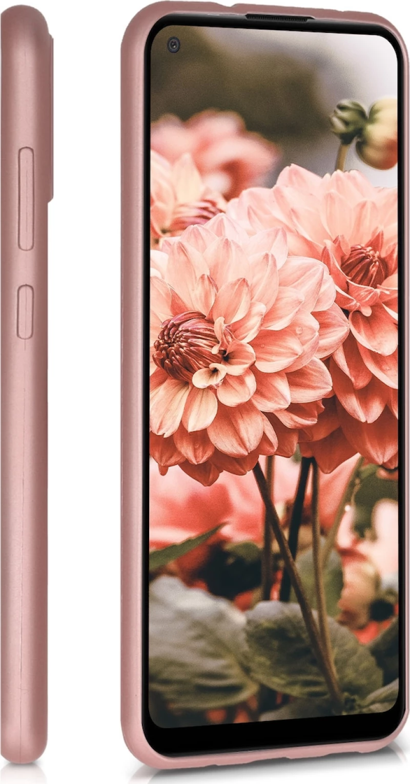 KW TPU Silicone Case Samsung Galaxy A11 - Metallic Rose Gold (52174.31) 52174.31
