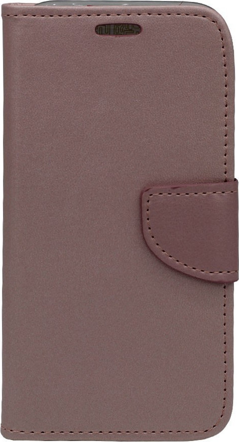 Θήκη flip με δυνατότητα STAND για Samsung S7 Edge - ροζ χρυσό