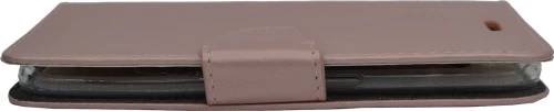 Θήκη flip με δυνατότητα STAND για Samsung S7 Edge - ροζ χρυσό