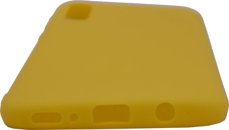 Θήκη σιλικόνης TPU Ultra Slim 0.3mm soft mat για Samsung A50 - κίτρινο
