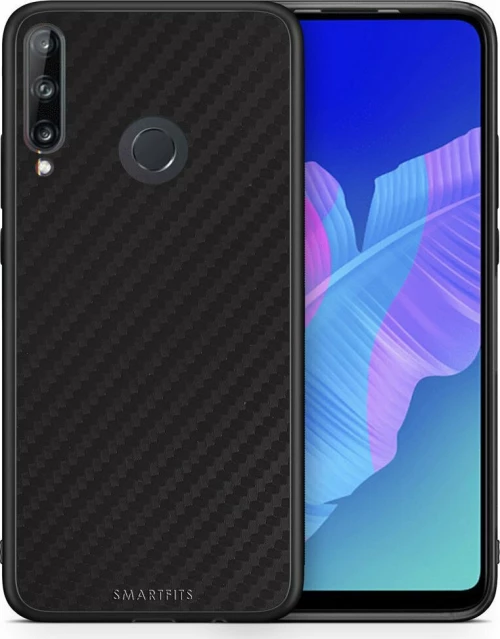 Carbon Black - Huawei P40 Lite E θήκη +ΔΩΡΕΑΝ Ring Holder