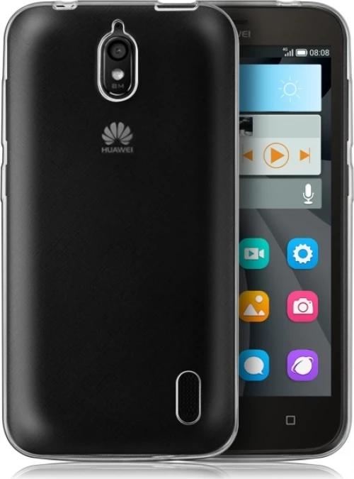 KWmobile Back Cover Σιλικόνης Διάφανο (Huawei Y625)