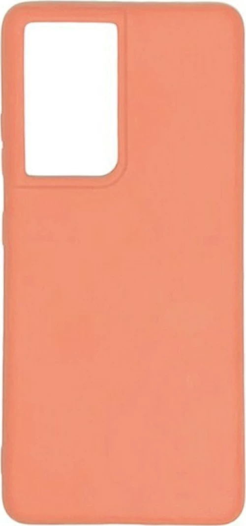 100.0861 SAMSUNG S21 ULTRA FADED PINK OEM SILKY AND SOFT TOUCH FINISH BACK COVER CASE