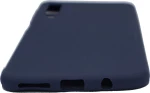 Θήκη σιλικόνης TPU Ultra Slim 0.3mm soft mat για Samsung A7 2018 - σκούρο μπλέ