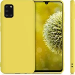 Θήκη TPU Ultra Slim (0.3mm) για Samsung A31s /A31 - κίτρινο
