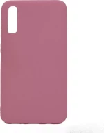 Θήκη σιλικόνης TPU Ultra Slim 0.3mm soft υφή matte για Samsung A50 - ροζ