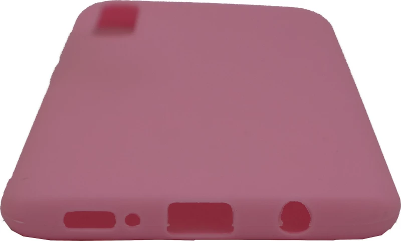 Θήκη σιλικόνης TPU Ultra Slim 0.3mm soft υφή matte για Samsung A50 - ροζ
