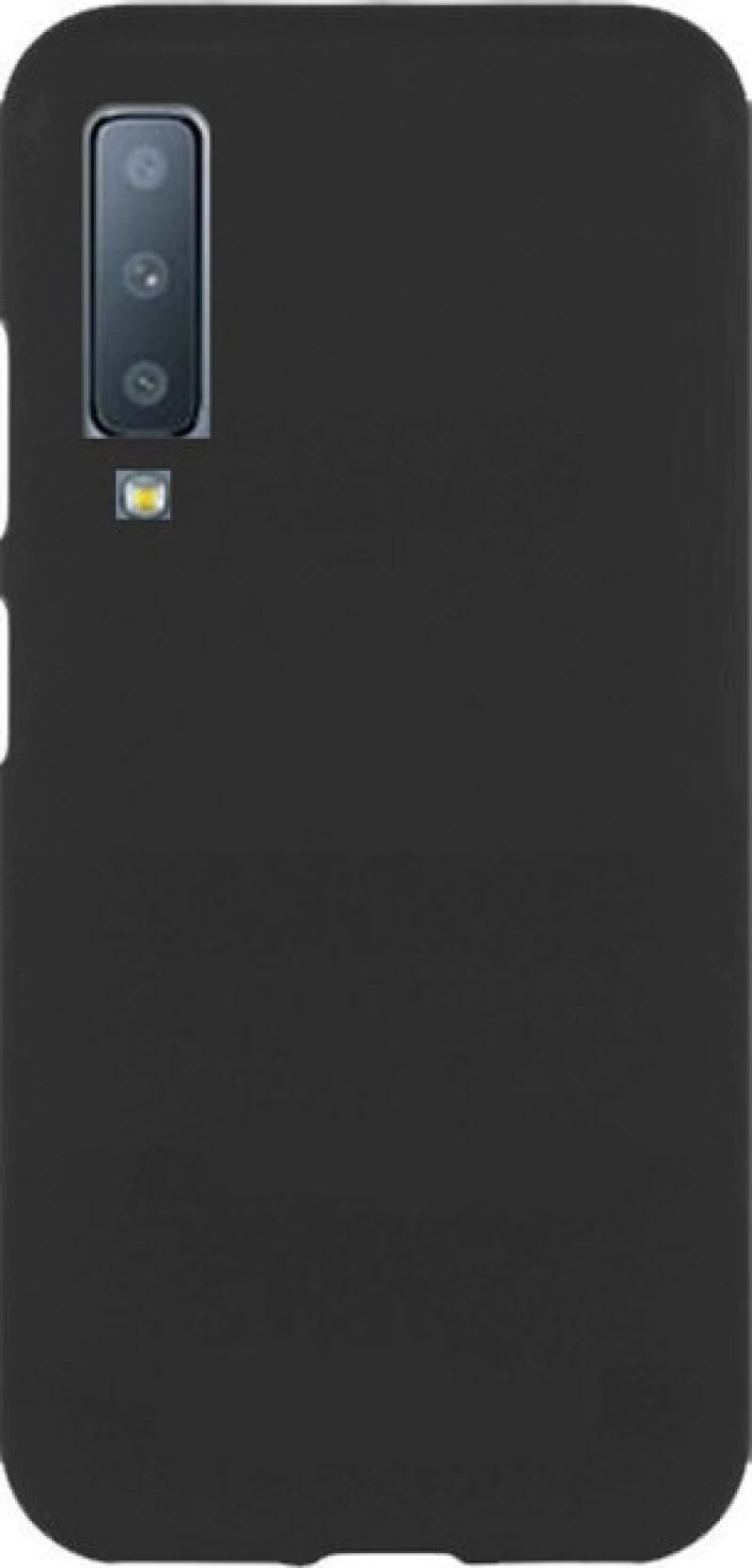 Θήκη σιλικόνης TPU Ultra Slim 0.3mm soft mat για Samsung A7 2018 - μαύρο
