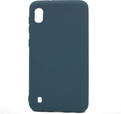 Θήκη σιλικόνης TPU Ultra Slim 0.3mm soft mat για Samsung A10 - πετρόλ