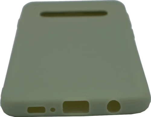 Θήκη σιλικόνης TPU Ultra Slim 0.3mm soft mat για Samsung S10 Plus - χακί