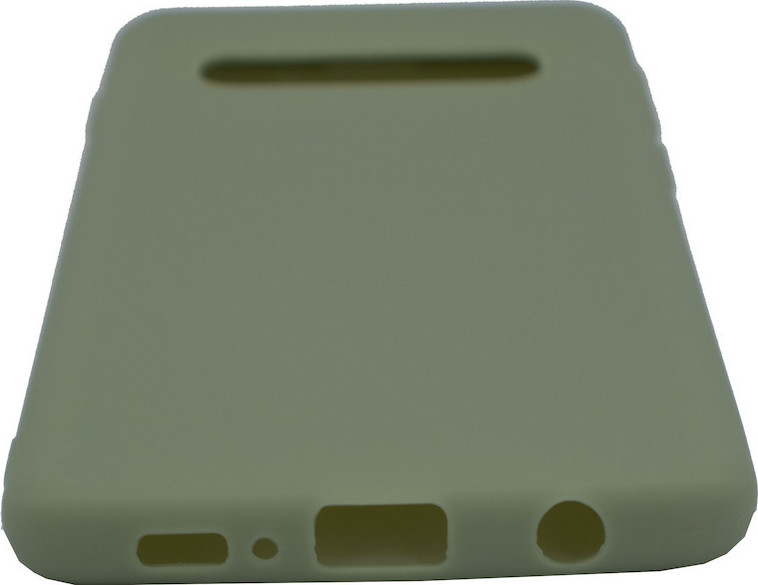 Θήκη σιλικόνης TPU Ultra Slim 0.3mm soft mat για Samsung S10 Plus - χακί