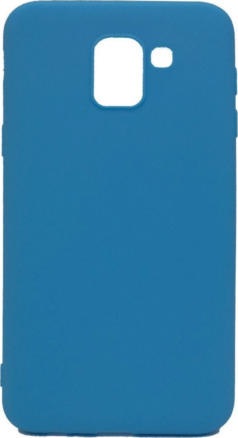 Θήκη σιλικόνης TPU Ultra Slim 0.3mm soft mat για Samsung J6 2018 - γαλάζιο