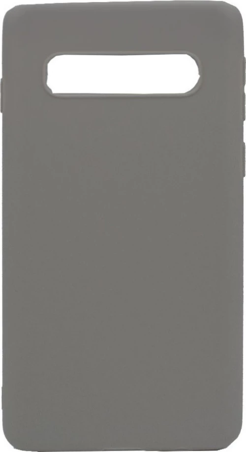 Θήκη σιλικόνης TPU Ultra Slim 0.3mm soft mat για Samsung S10 Plus - γκρί