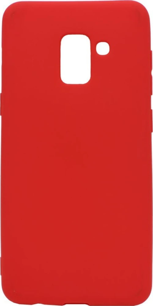 Θήκη σιλικόνης TPU Ultra Slim 0.3mm soft mat για Samsung A8 2018 - κοραλί