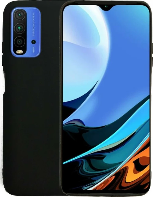 Θήκη σιλικόνης TPU Ultra Slim 0.3mm soft mat για Xiaomi Redmi 9T - Μαύρο