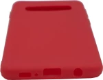 Θήκη σιλικόνης TPU Ultra Slim 0.3mm soft mat για Samsung S10 Plus - κόκκινο