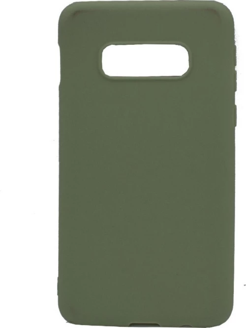 Θήκη σιλικόνης TPU Ultra Slim 0.3mm soft mat για Samsung S10e - χακί