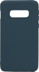 Θήκη σιλικόνης TPU Ultra Slim 0.3mm soft mat για Samsung S10e - πετρόλ