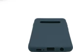 Θήκη σιλικόνης TPU Ultra Slim 0.3mm soft mat για Samsung S10 Plus - πετρόλ