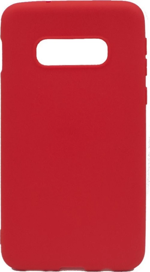 Θήκη σιλικόνης TPU Ultra Slim 0.3mm soft mat για Samsung S10e - κόκκινο