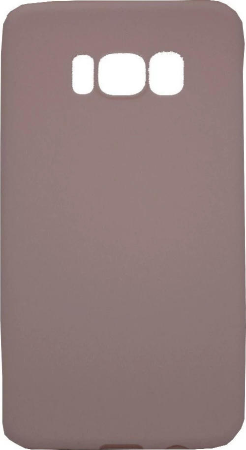 Θήκη σιλικόνης TPU Ultra Slim 0.3mm soft mat για Samsung S8 - απαλό ροζ