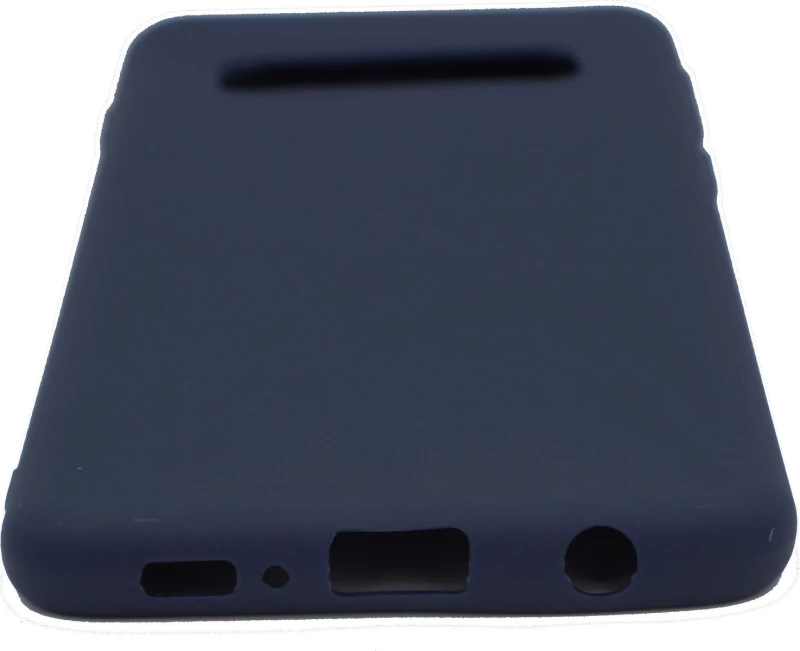 Θήκη σιλικόνης TPU Ultra Slim 0.3mm soft mat για Samsung S10 Plus - σκούρο μπλέ