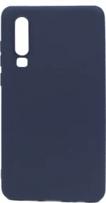 Θήκη σιλικόνης TPU Ultra Slim 0.3mm soft mat για Huawei P30 - σκούρο μπλέ