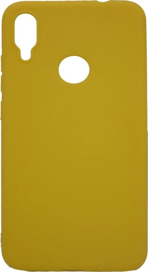 Θήκη σιλικόνης TPU Ultra Slim 0.3mm soft mat για Xiaomi Redmi Note 7 - κίτρινο