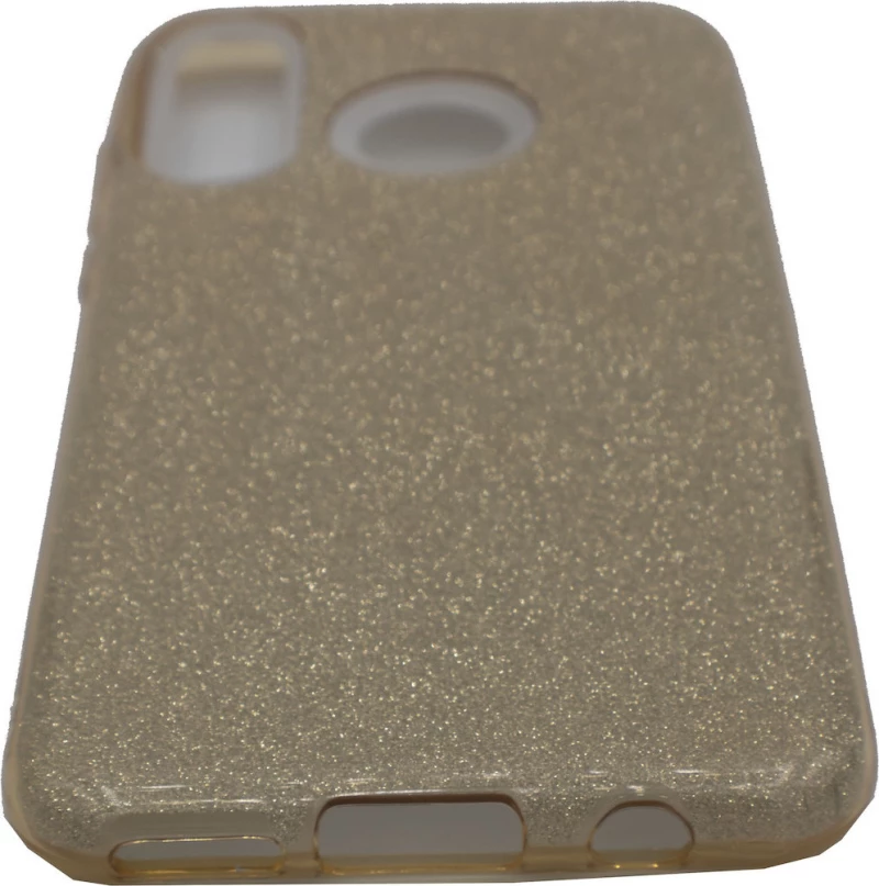 Θήκη TPU με αποσπώμενο Glitter για Huawei P30 Lite - χρυσό