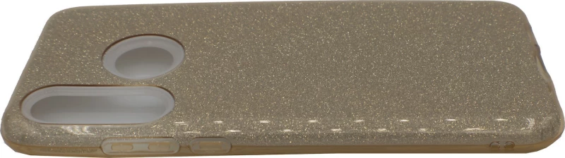 Θήκη TPU με αποσπώμενο Glitter για Huawei P30 Lite - χρυσό